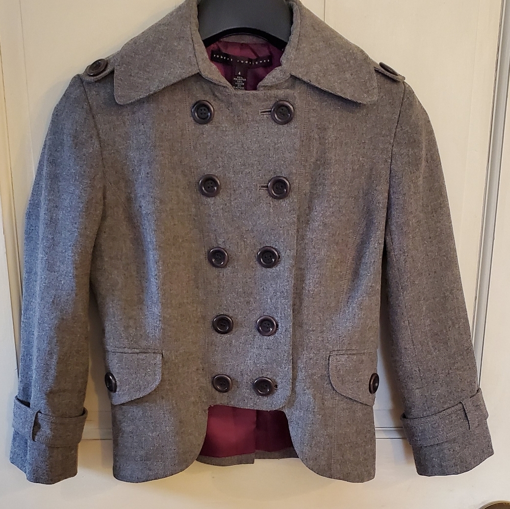 Robert Rodriguez military inspired coat